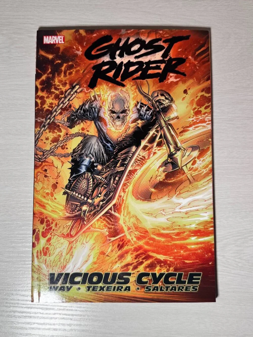 Marvel Ghost Rider Vicious Cycle Graphic Novel Volume 1 Trade Paperback